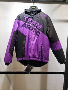 lot 8 image: Artic Cat - Team Artic Cat Snow jacket, BlackPurple - YOUTH C16
