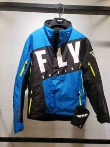 lot 15 image: Fly Racing SNX Pro Jacket with removable liner - BlueBlackHigh Vis - Small