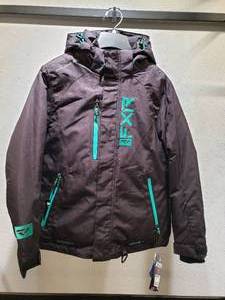 lot 19 image: FXR Fresh Jacket - BlackGray Heather - Womens size 8