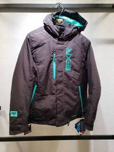 lot 28 image: FXR Fresh Jacket - Black Heather - Womens size 12