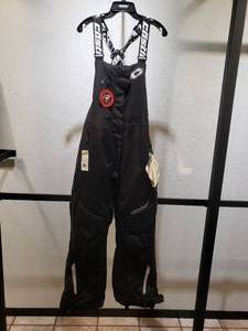 lot 44 image: Castle Polar Snow Bibs  - Black - Womens XL