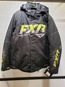 lot 52 image: FXR Fuel Jacket - Black  High Vis - Mens Medium