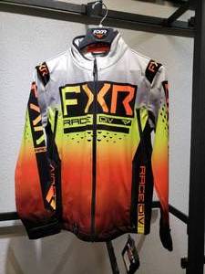 lot 69 image: FXR Cold Cross RR Jacket - White Lightning Multi Color - Mens XS