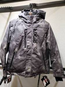 lot 71 image: FXR Fresh Jacket - Charcoal Ink  Black - Womens Size 10