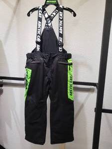 lot 79 image: Artic Cat  Team Artic Snow Bibs- BlackLime - YOUTH C12