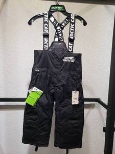 lot 84 image: Artic Cat Bib Advantage - Black - YOUTH C4