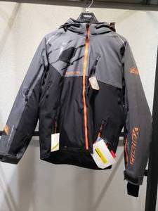lot 88 image: Castle Flex Jacket - CharcoalBlackOrange - Mens XL