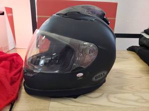 lot 111 image: Bell PS Qualifier Forced Air Helmet - Black - Large