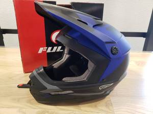 lot 124 image: Fulmer 204MPX Urge Helmet - BlueBlack - Medium
