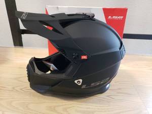 lot 168 image: LS2 Gate helmet - Solid Matte Black - 2XL