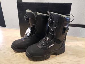 lot 222 image: Tobe Cordus BOA boots - Black - Mens 10.5