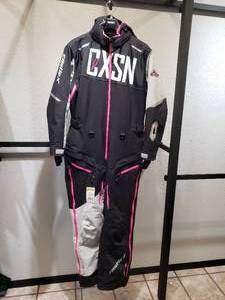 lot 80 image: Castle Freedom Monosuit - BlackSilverPink Glo - Womens Large