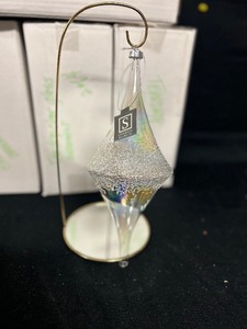Set of 4 Sullivangifts Handblown Glass Ornaments