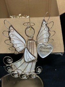 Assorted Glass Angel Ornaments
