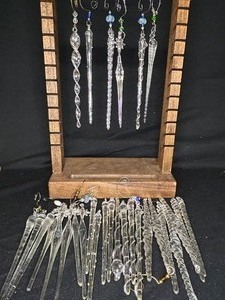 Large Assortment of Glass Icicles