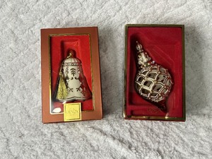 2 Lenox Ornaments (originally $43.00 per ornament)