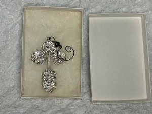 Silver Cross 1999 by Jane Ornament