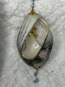 Thomas Kinkade Glorious Blessings Christmas Ornamanet