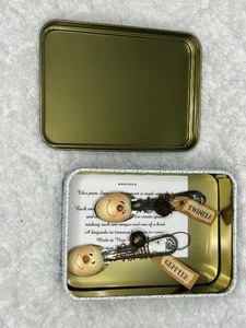 2 Handmade Spoon Ornaments