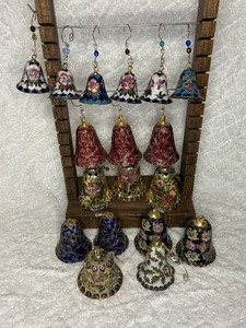 Assorted Vintage Cloisonne Ornaments