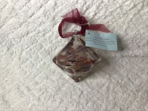 Large Handblown Glass Rhombus Ornament