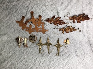 Assortment of Copper Ornaments