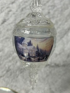 Thomas Kinkade Glass Ornament without Box