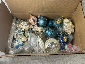 Random Assortment of Glass Ornaments