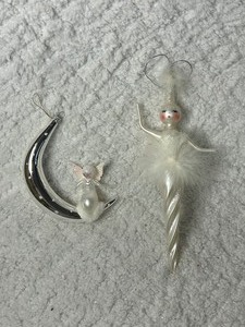 Handcrafted Glass Angel Ornaments