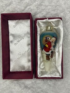 Hand Painted DWC Glass Ornament