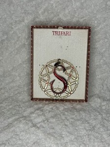 Trifari Letter S Ornament