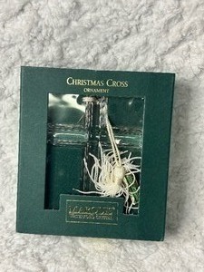 Christmas Cross Ornament Marquis Waterford Crystal