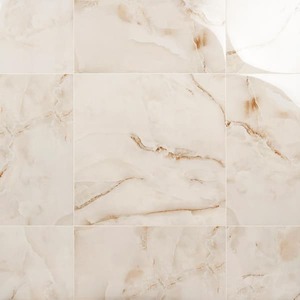 lot 76 image: Ivy Hill Tile Selene Onyx Pearl 24 in. x 24 in. Polished Porcelain Floor and Wall Tile (108 sq. ft.)