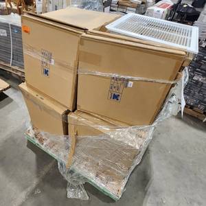 lot 114 image: 20 x 20 Vents TRUaire A290. Quantity of 58