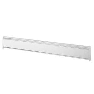 lot 129 image: (2) Cadet 71 in. 240208-volt 1,250937-watt SoftHeat Hydronic Electric Baseboard Heater in White