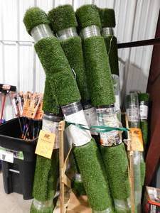lot 153A image: (3) TrafficMaster Landscape Turf 7.5 ft. x 13 ft. Green Artificial Grass Rug