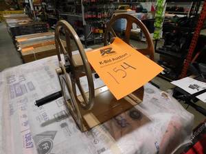 lot 154 image: hampton bay commercial wall-mount hose reel