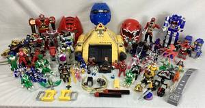 Power Rangers Lot - Action Figures, Accessories, Masks,