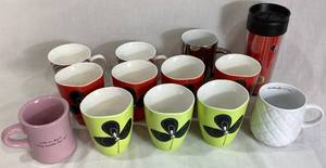 Caribou Coffee Collection of Mugs and Tumbler