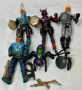 Vintage 1985 Sectaurs Warriors of Symbiom Action Figures - 5 plus accessories
