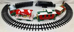 New Bright Christmas Special Model Train Set G-Scale Rail Cars 1986