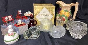 Vintage Avon Glassware, Pottery & Ornament Collection