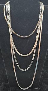 Sterling Silver.925 Necklace Collection