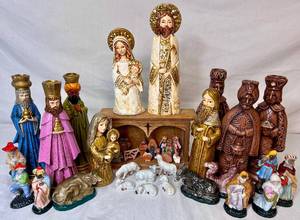4 Nativity Sets Lot #1