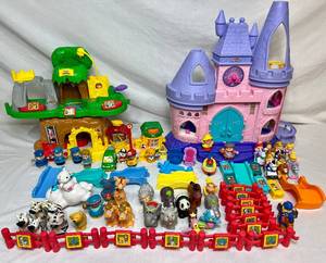 My Little People Disney Princess Castle, Zoo, People and Accessories