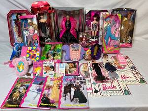 Barbie Boxed Dolls and Barbie Merchandise
