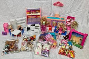 Barbie Dolls, Playsets, Animals and Accessories