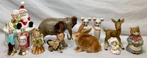 Vintage Japanese Porcelain and Ceramic Figurines