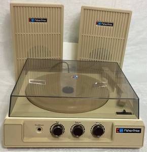 Vintage Fisher Price Stereo System Model 00835