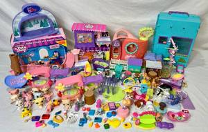 Vintage Littlest Pet Shop Animals and Playsets